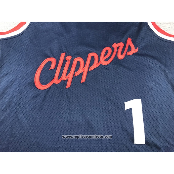 Camiseta Los Angeles Clippers James Harden NO 1 Icon 2024-25 Azul